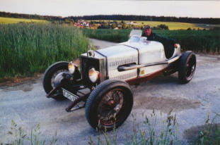 Hermann Cornel in seiner "lsardine"